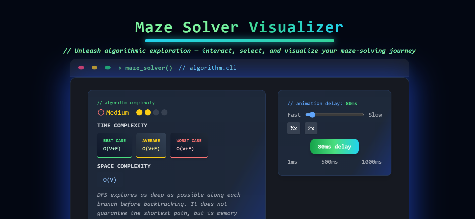 Maze Solver Visualizer